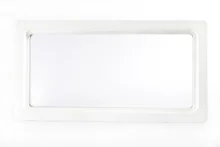 (2032)PLAST 640 X 336 mm sa bijelim okvirom, vijak (+41,10 €)